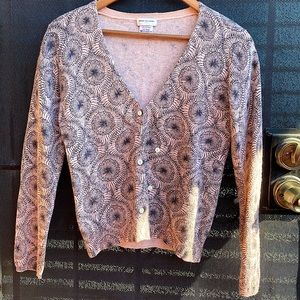 Awesome textile designer cardigan